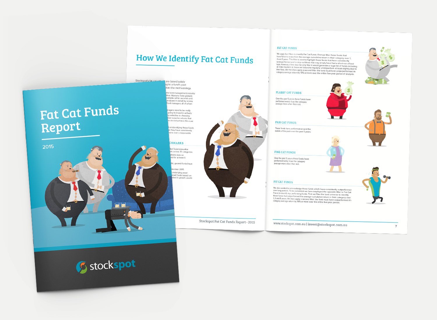 A Fun Financial Report Design