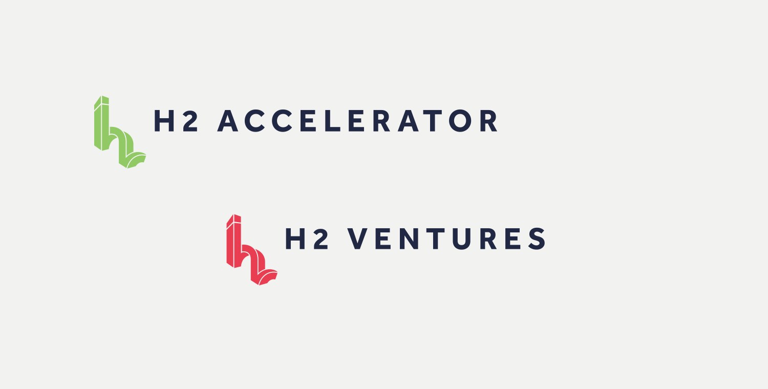 H2 Ventures Logo - design by Theysaurus