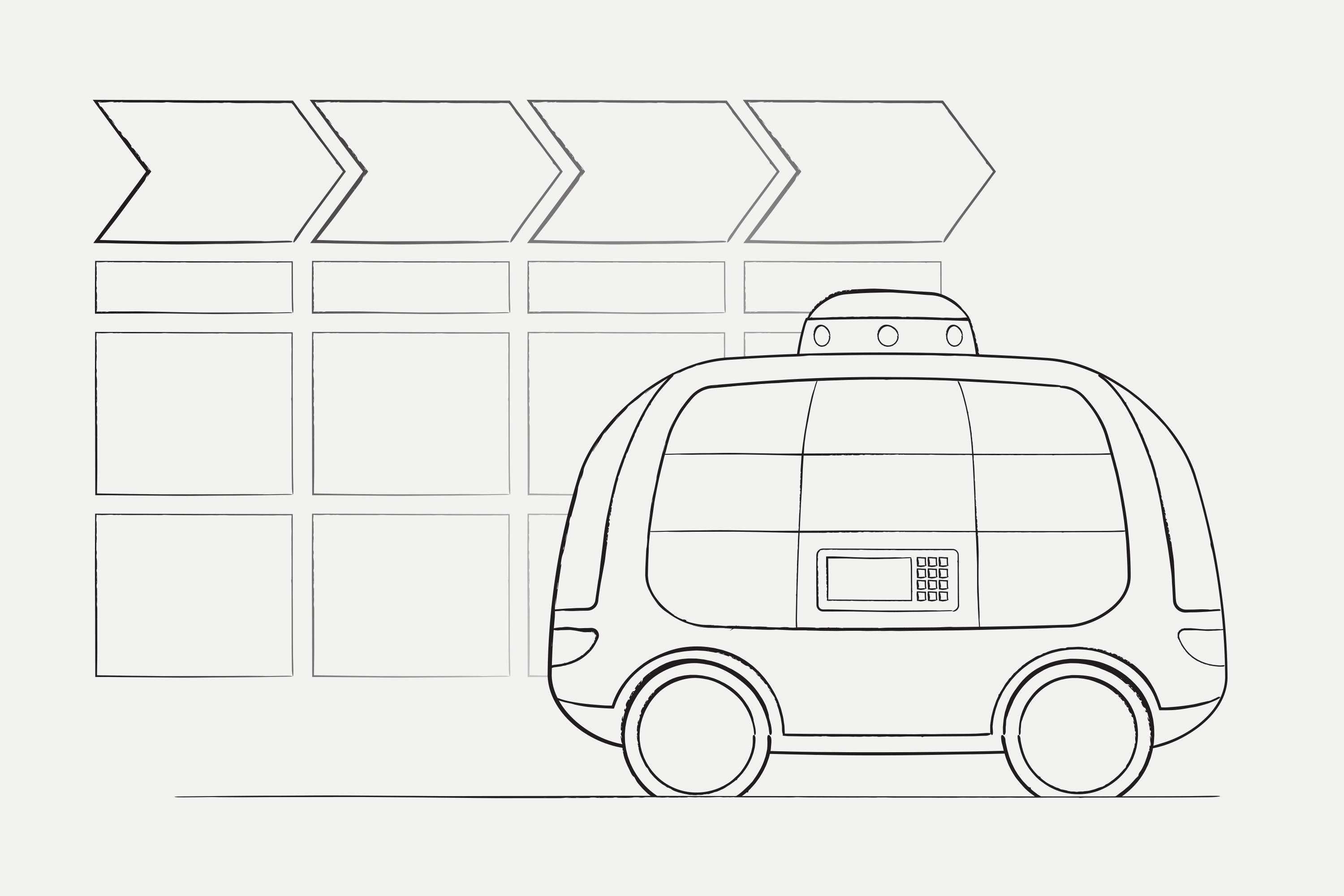 Service Design for driverless cars by Theysaurus